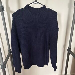 Navy Blue Women's Sweater